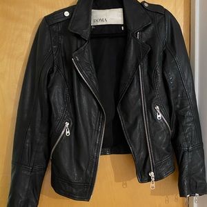 DOMA genuine leather jacket (fits XXS-M)